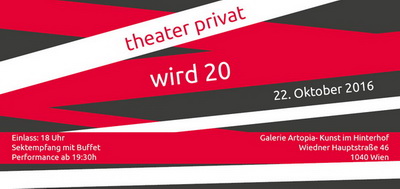 theater privat wird 20! 2016
