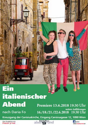 Ein italienischer Abend nach Dario Fo 2018